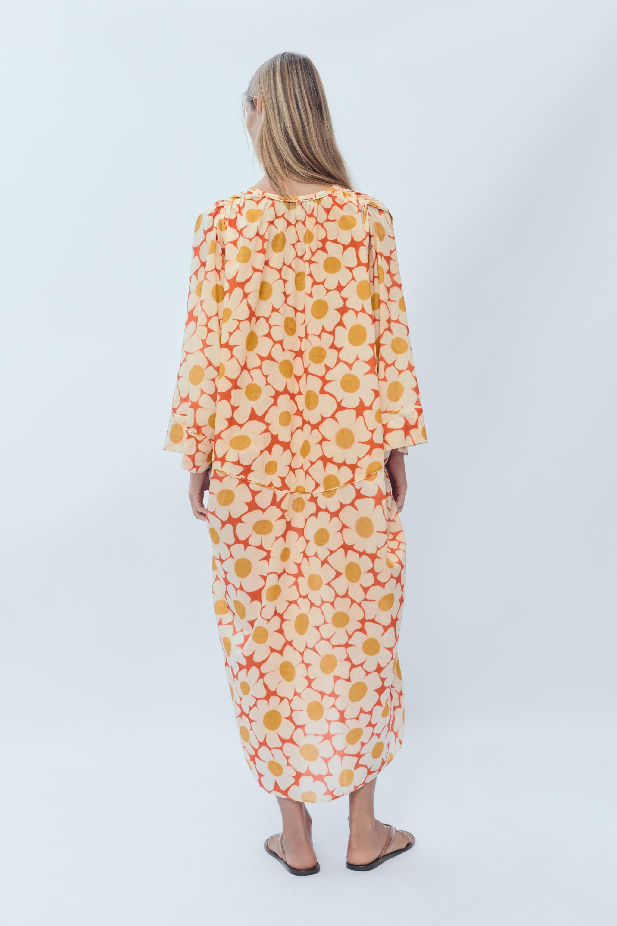 LIMITED EDITION FLORAL KAFTAN DRESS